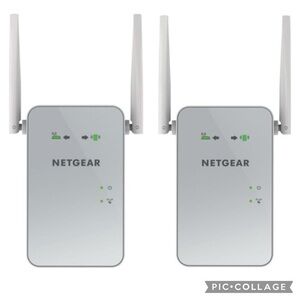 Netgear AC1200 2 pair Dual Band WiFi Extenders
